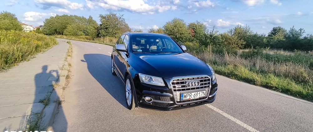 Audi SQ5 cena 84900 przebieg: 225000, rok produkcji 2014 z Marki małe 704